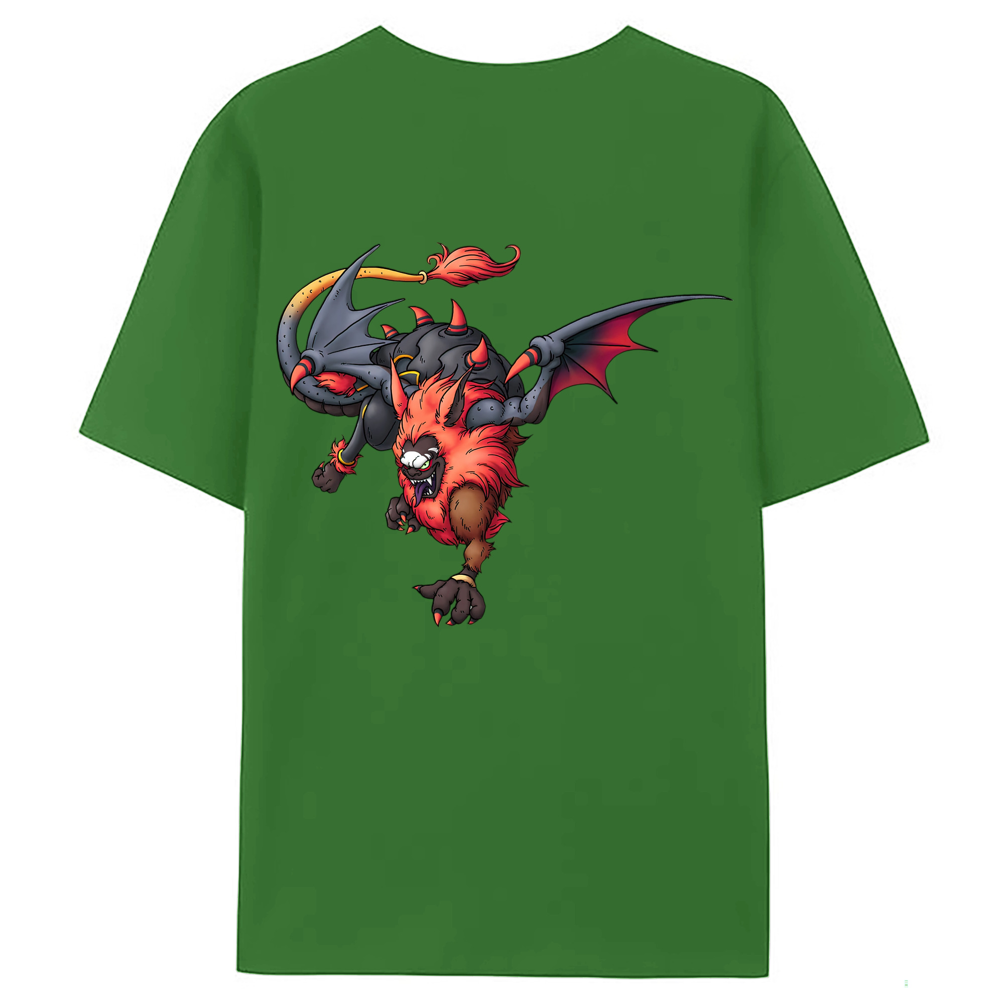 （画像用） ドラゴンクエスト Doragon Kuesuto Dragon Quest レディース半袖Tシャツ(バックプリント)